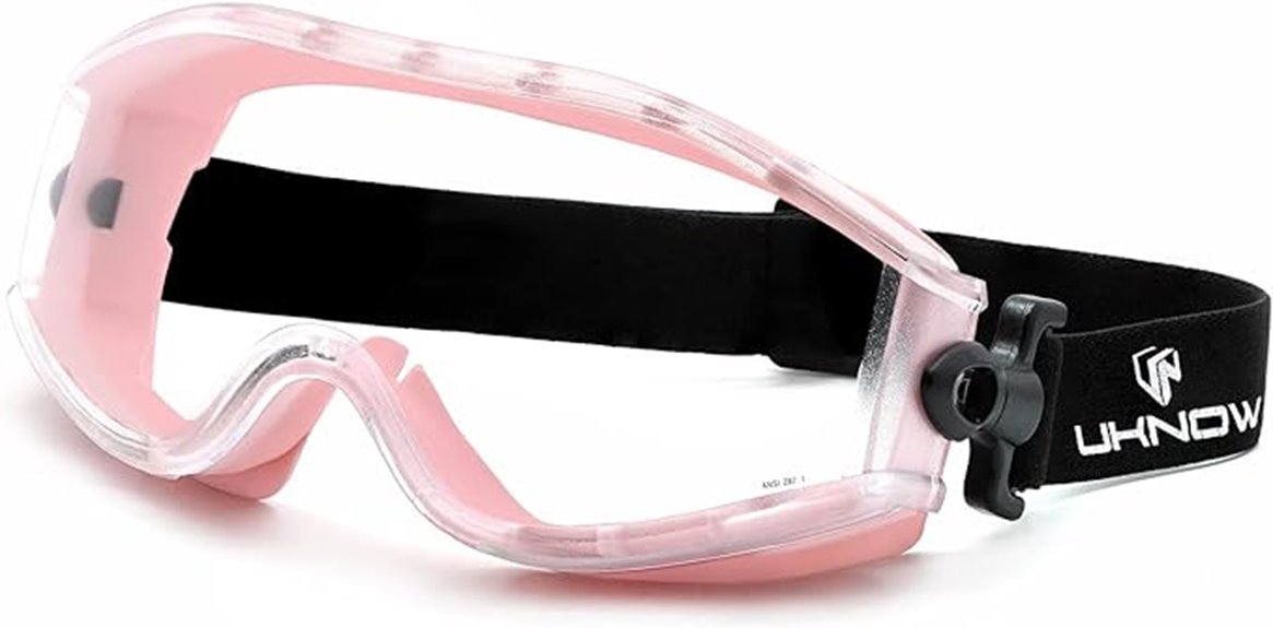 over glasses safety goggles