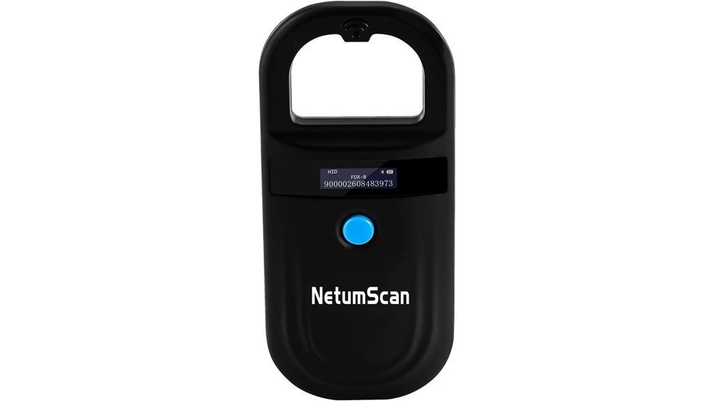 pet microchip reader oled