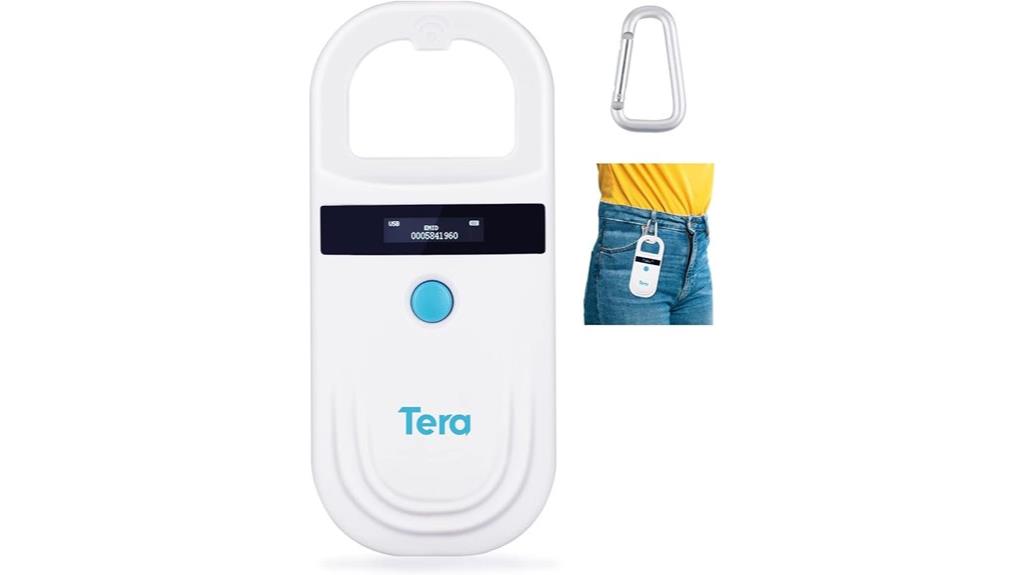 pet microchip scanner device