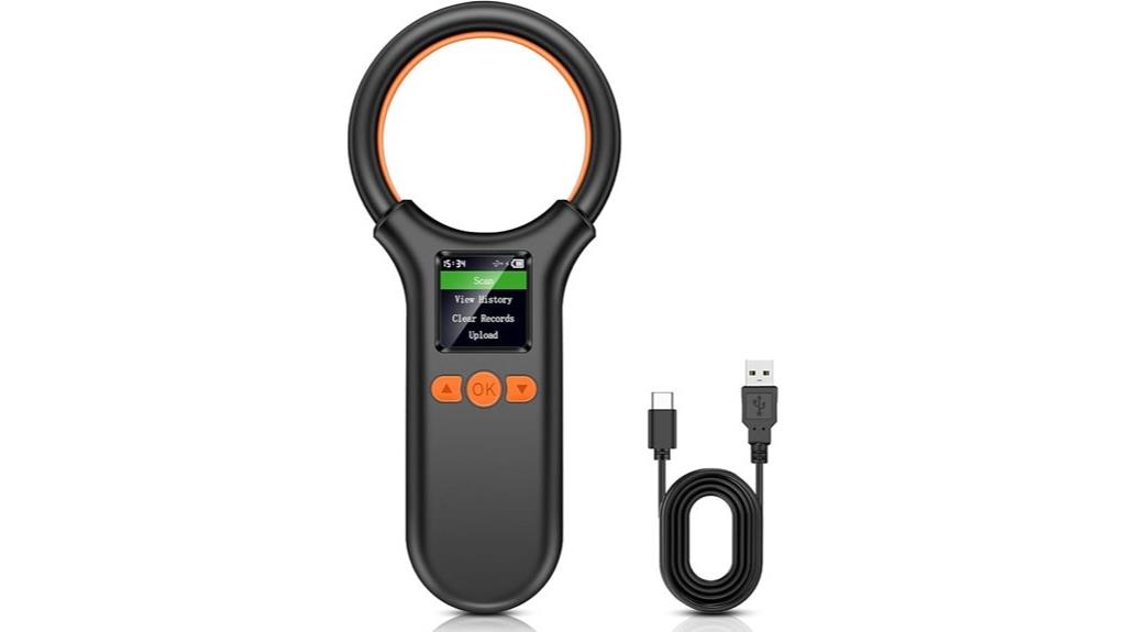 pet microchip scanner lcd