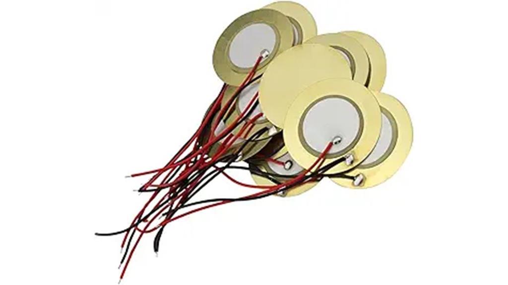 piezo disc microphone set