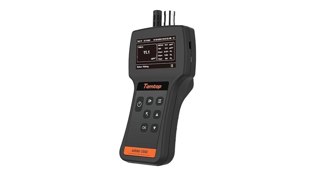portable air quality monitor