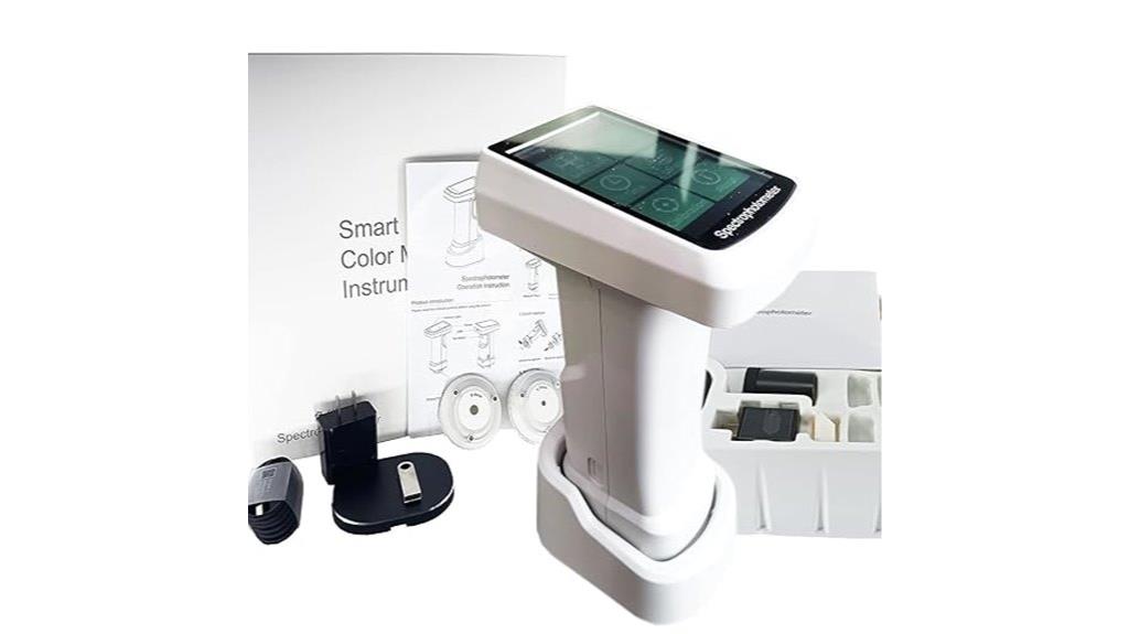 portable auto calibrating spectrophotometer