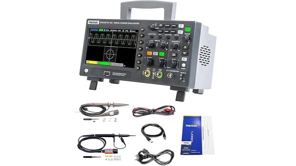 portable handheld digital oscilloscope
