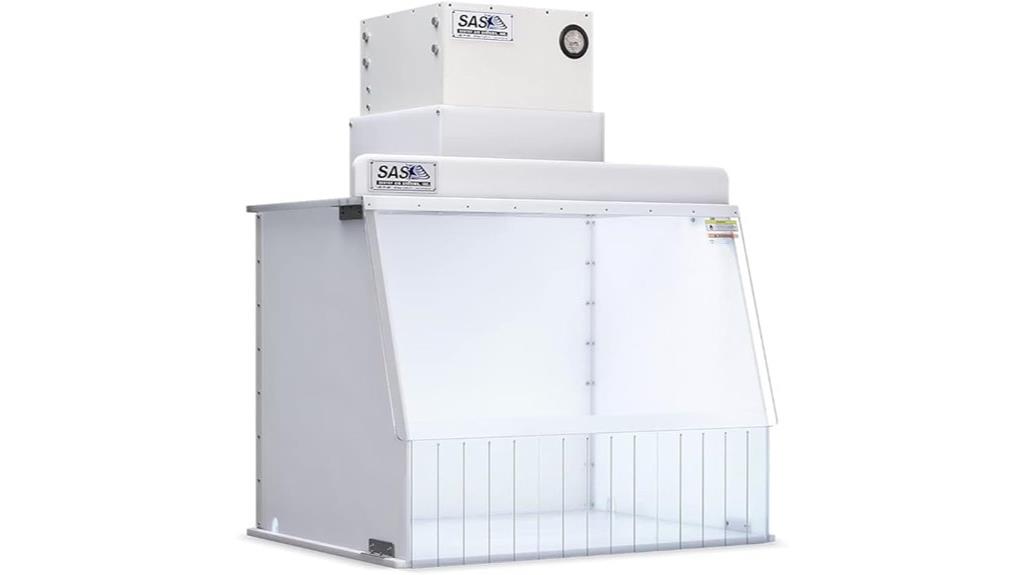 portable medical laminar flow hood