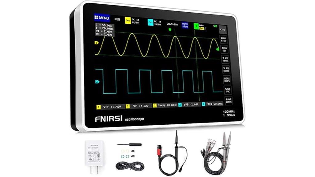 portable oscilloscope model 1013d