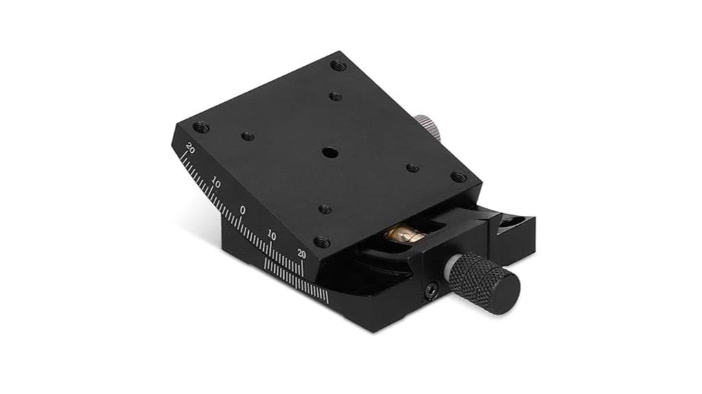 precision linear goniometer platform