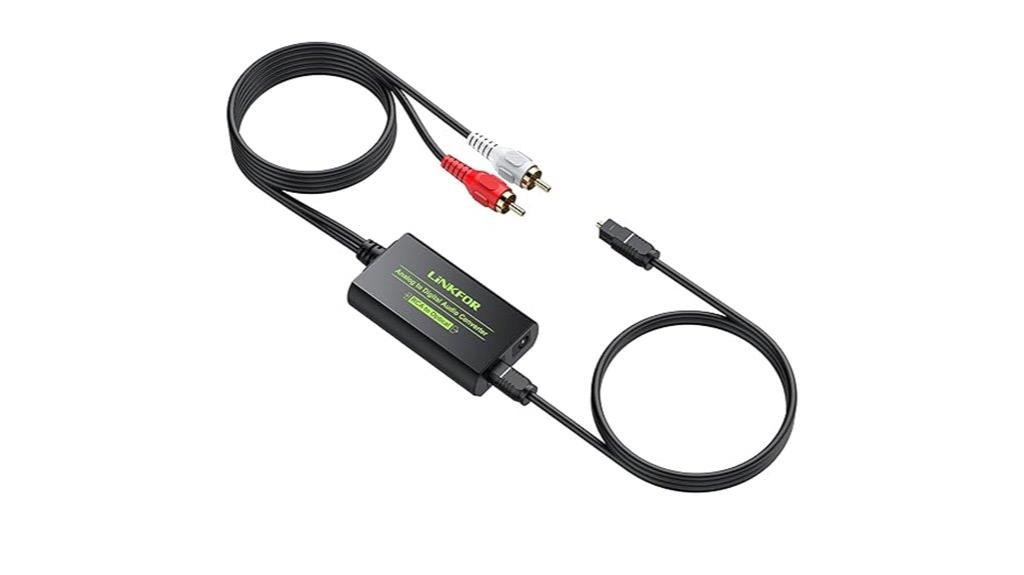 rca to optical converter