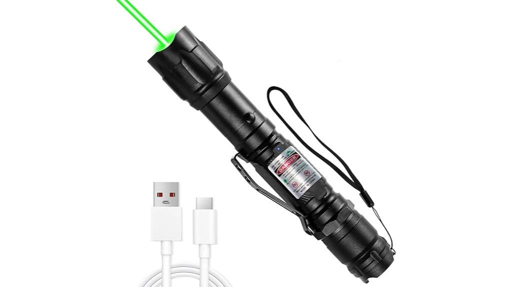 rechargeable green laser star