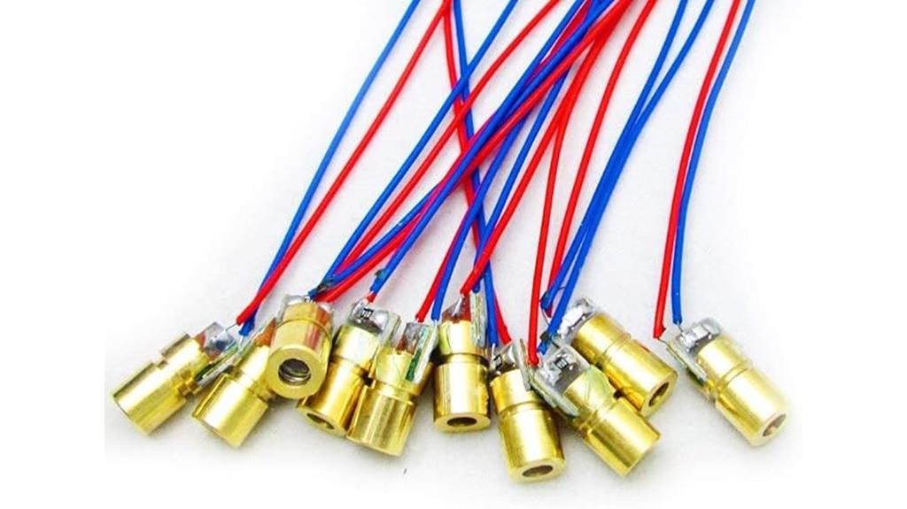 red laser diode set