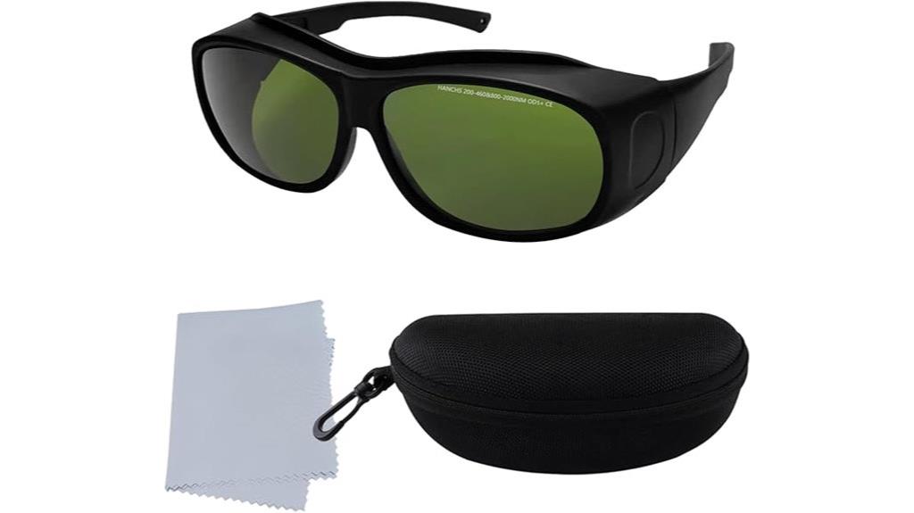 red light laser eye protection