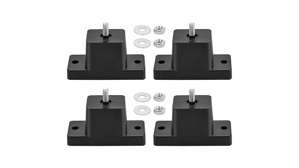 rubber vibration isolator mounts