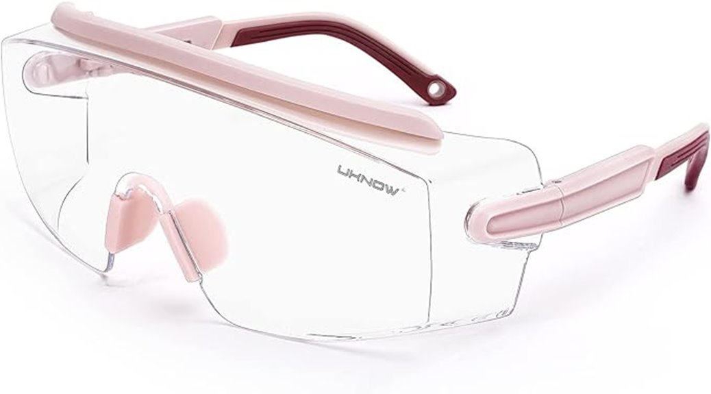 safety goggles for glasses