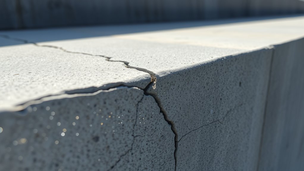 self healing concrete repair mechanism