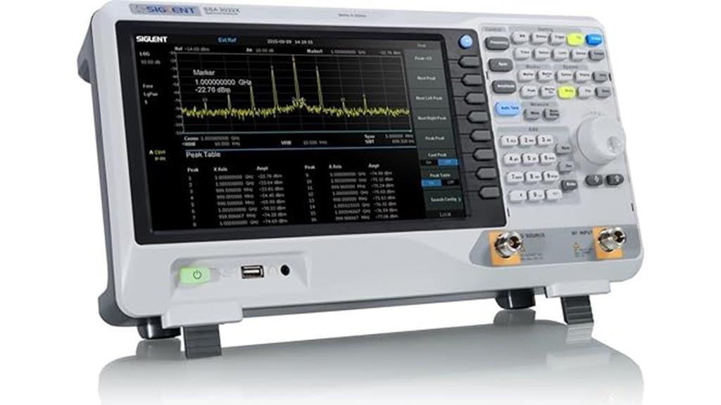 siglent ssa3021x frequency range