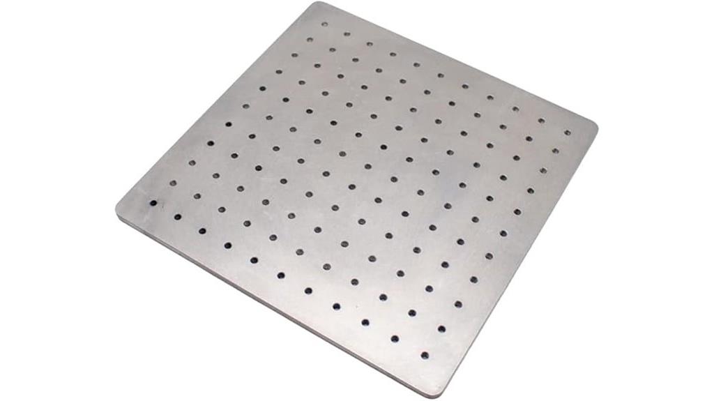 stainless steel optical plate