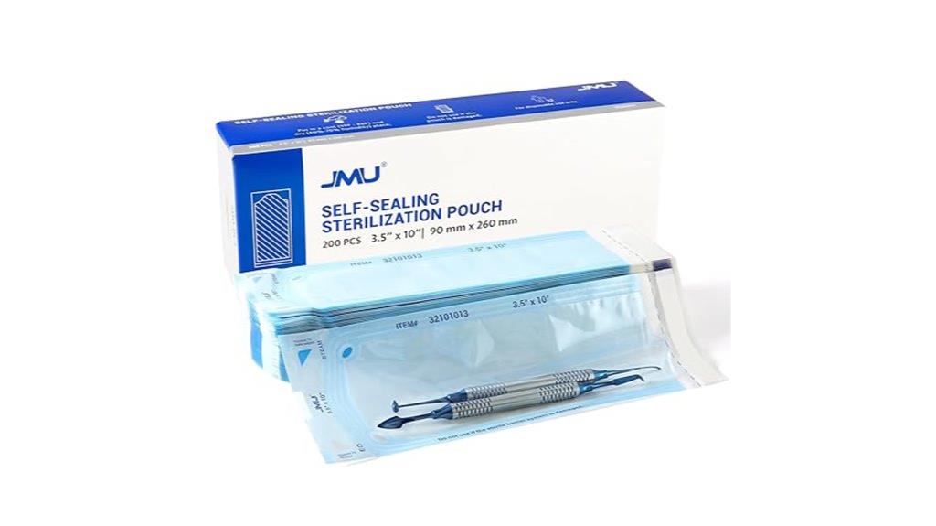 sterilization pouches 200 pack