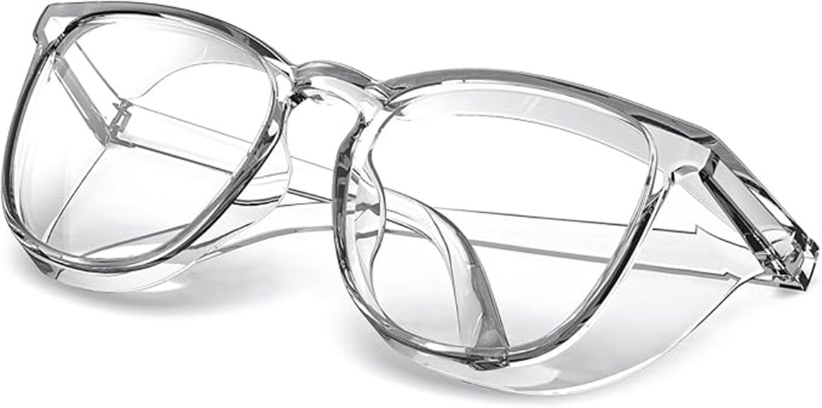 stylish fog free safety goggles