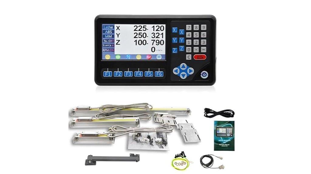 three axis lcd dro