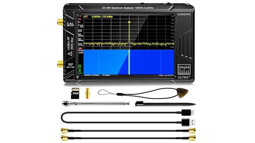 tinysa spectrum analyzer