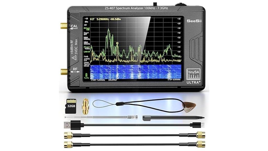 tinysa ultra spectrum analyzer