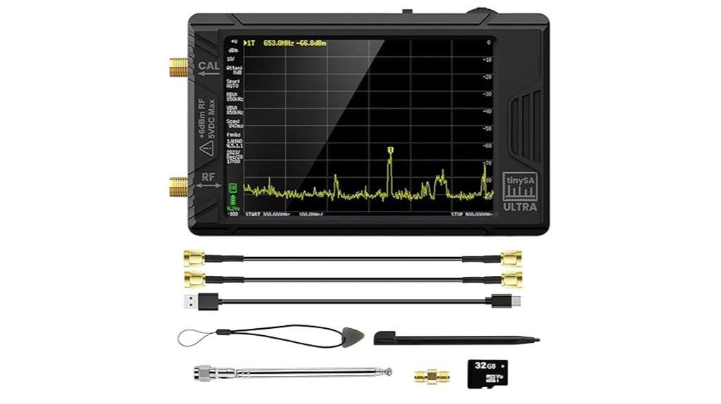 tinysa ultra spectrum analyzer