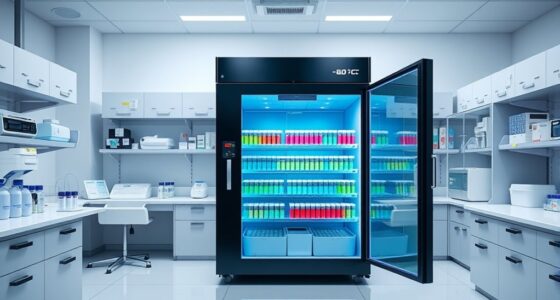 top ultra low temperature freezer