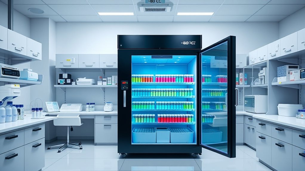 top ultra low temperature freezer