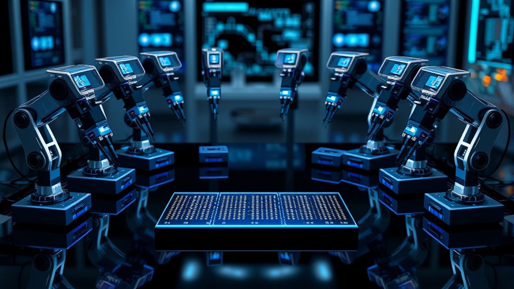 top wafer probing stations