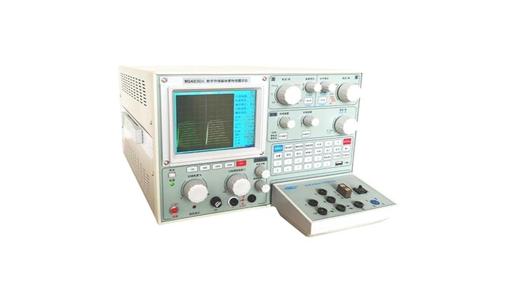 transistor testing lcd display