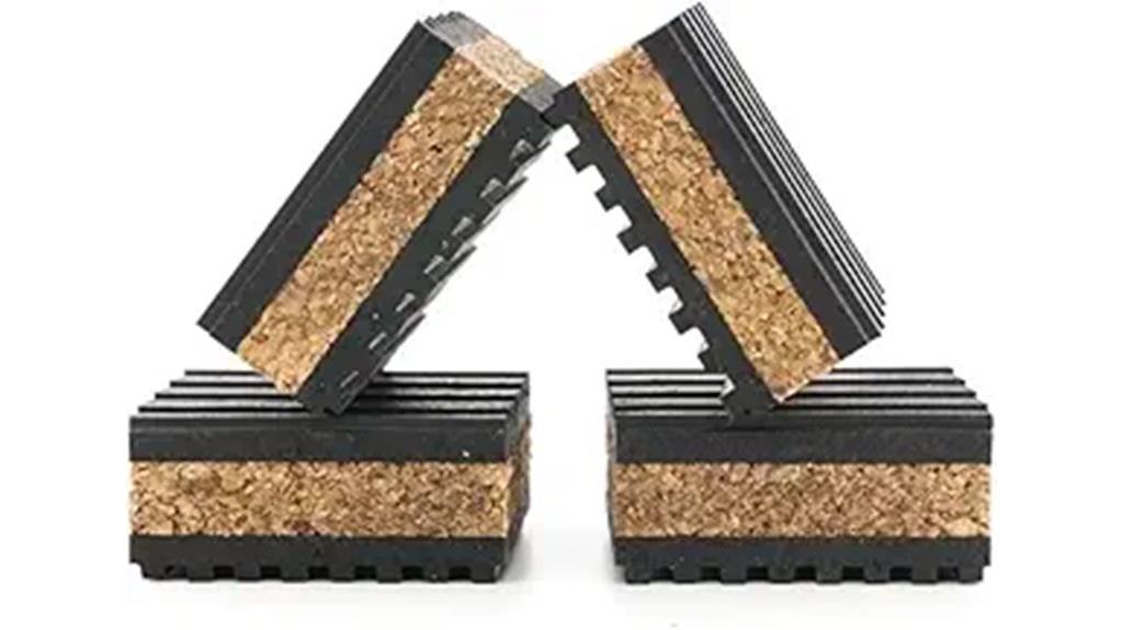 turntable soundproof cork pads
