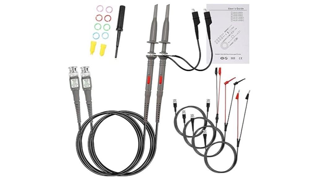 two piece 100mhz bnc probes