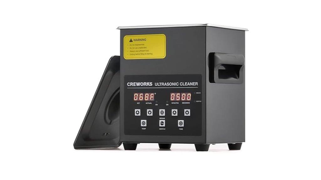 ultrasonic cleaning with heater