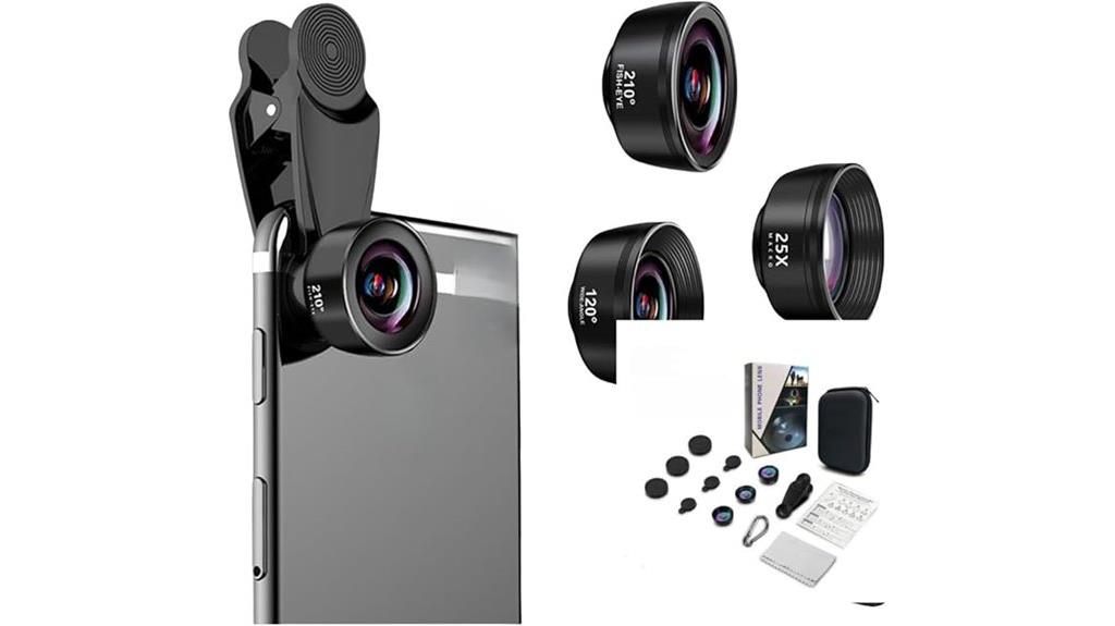 versatile smartphone camera kit