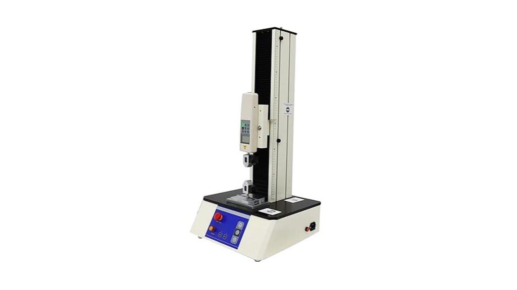 vertical single column tensile tester