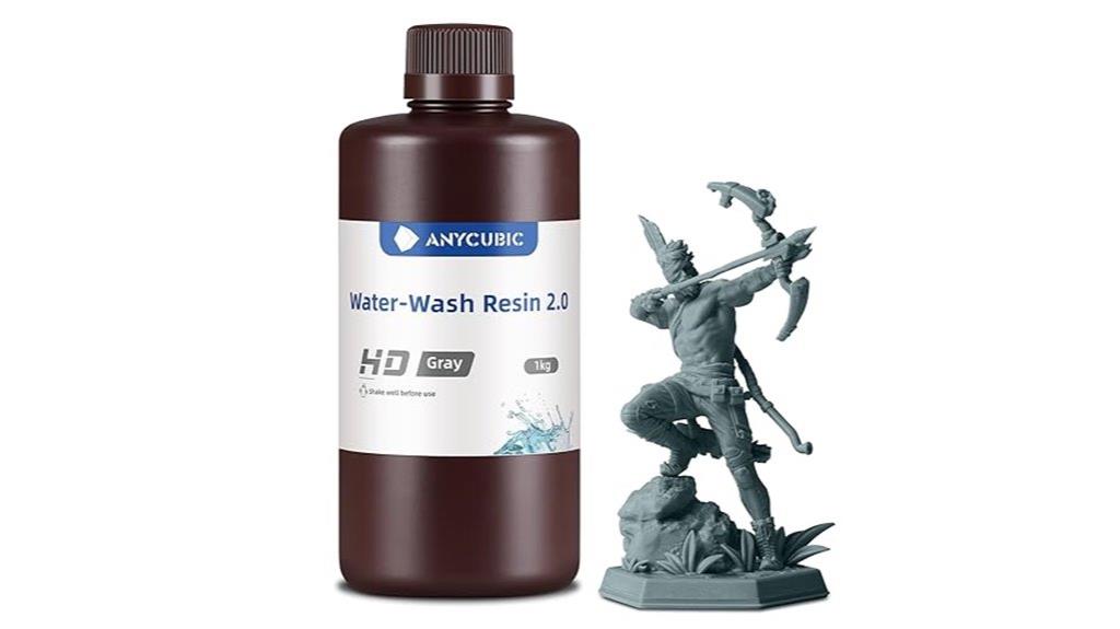 water washable 3d resin