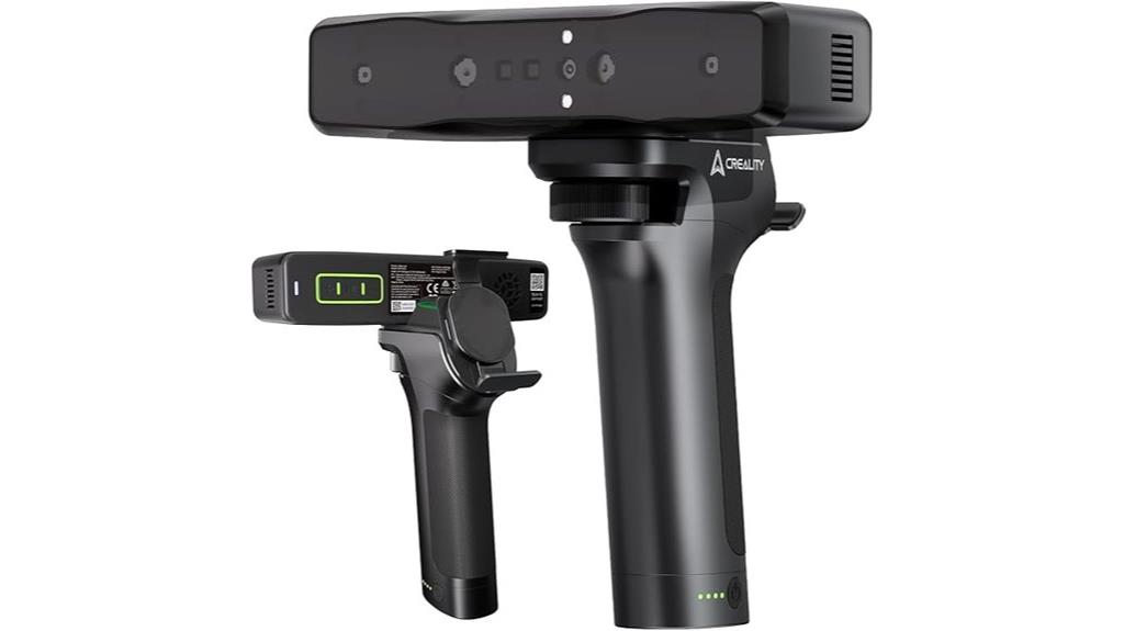 wireless handheld 3d scanner