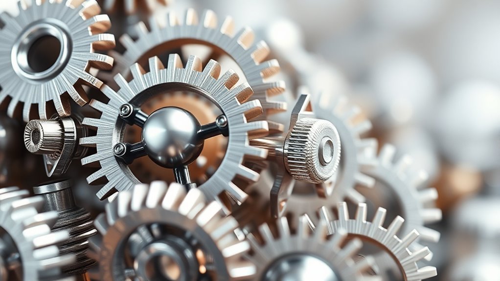 molecular machinery mimics macrosystems