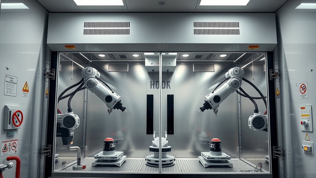 nanoparticle containment and controls