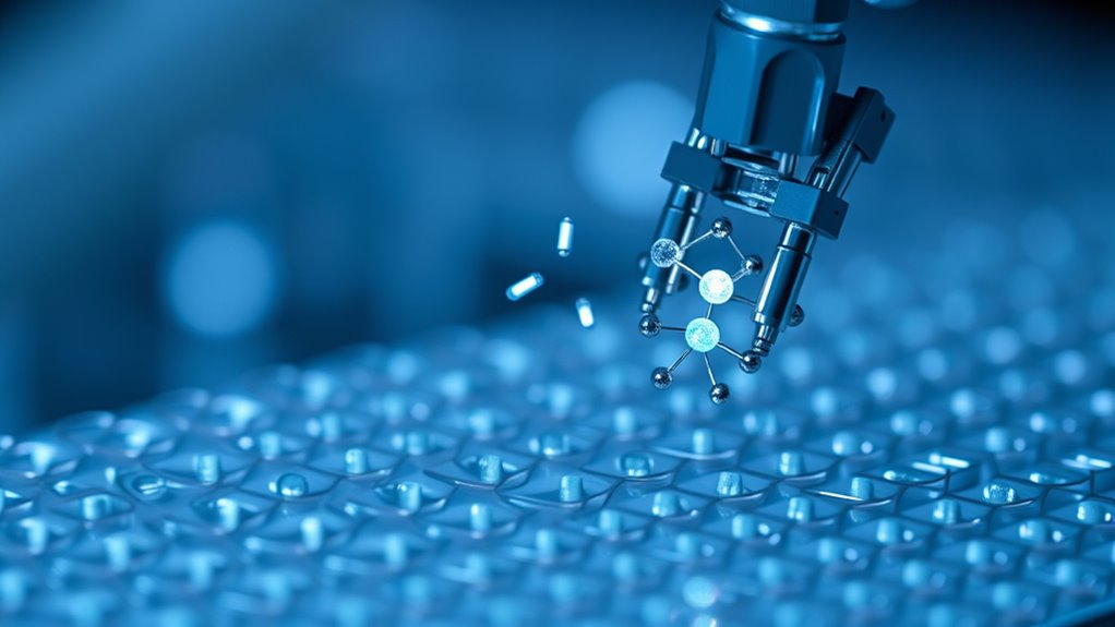 precise atomic material construction