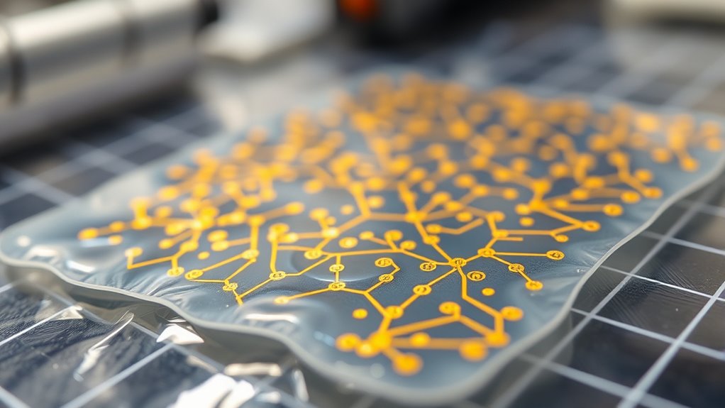 sustainable flexible electronic materials