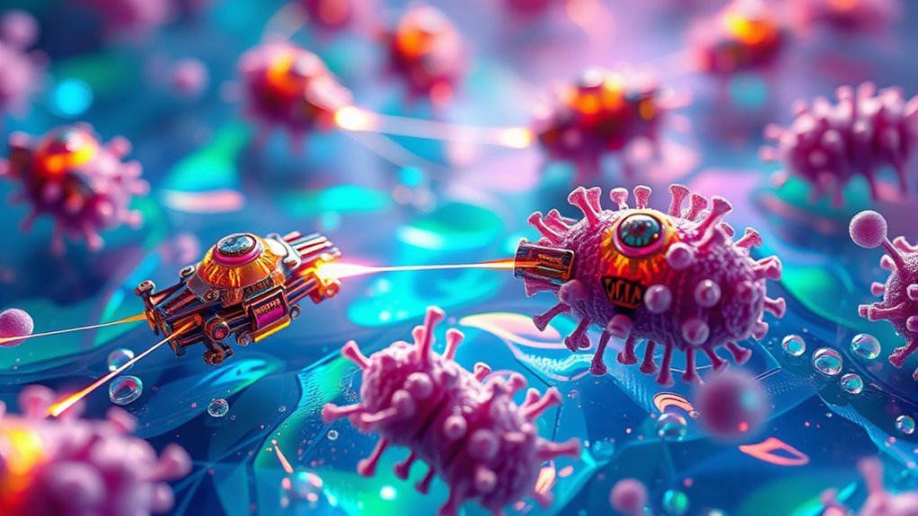 targeted bacterial nanodevice design