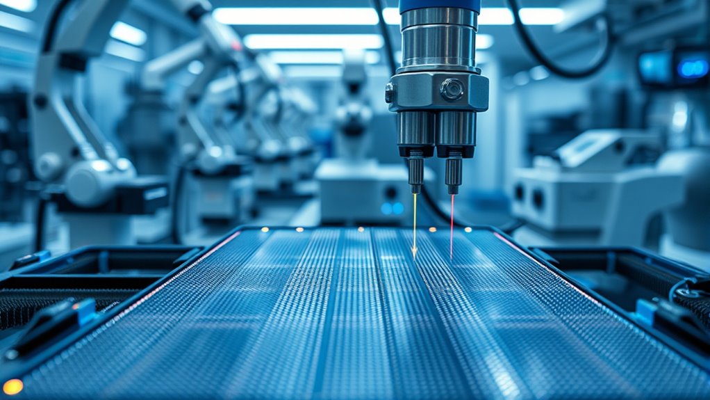 electron beam surface patterning
