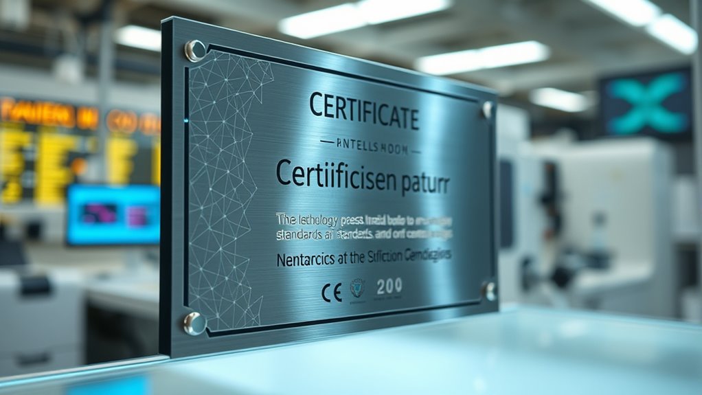 nanotech certification standards