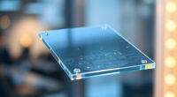 transparent nanotech displays