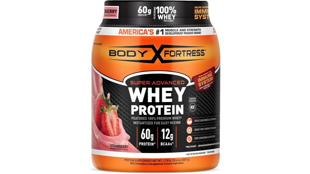 advanced whey protein supplement