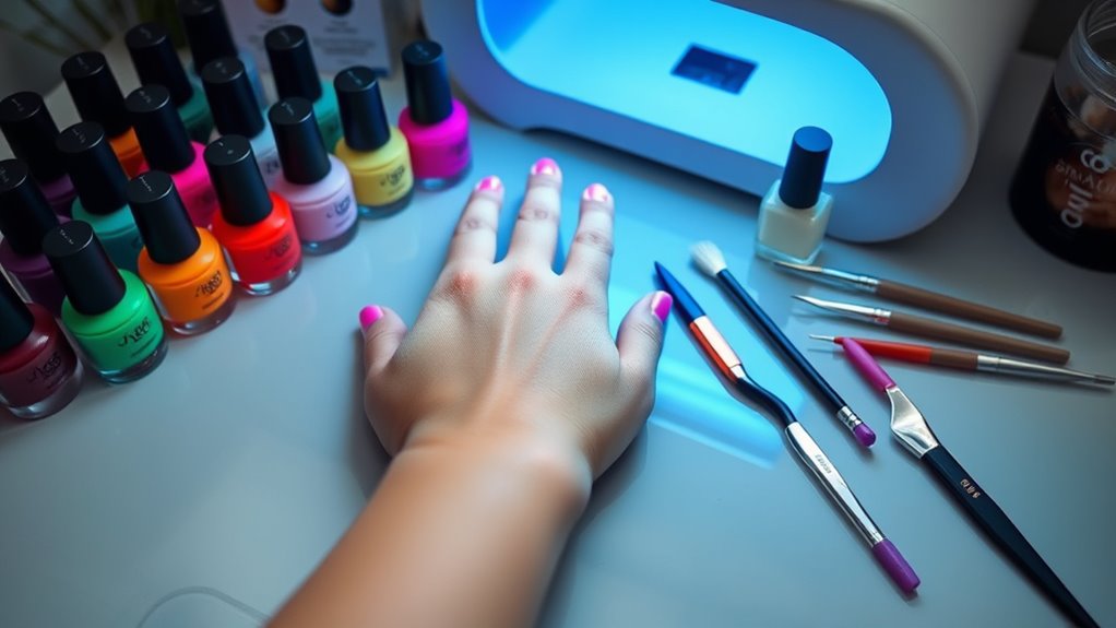 beginner friendly gel kit selection