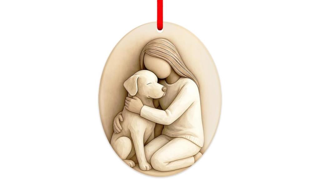 dog ornament for holidays