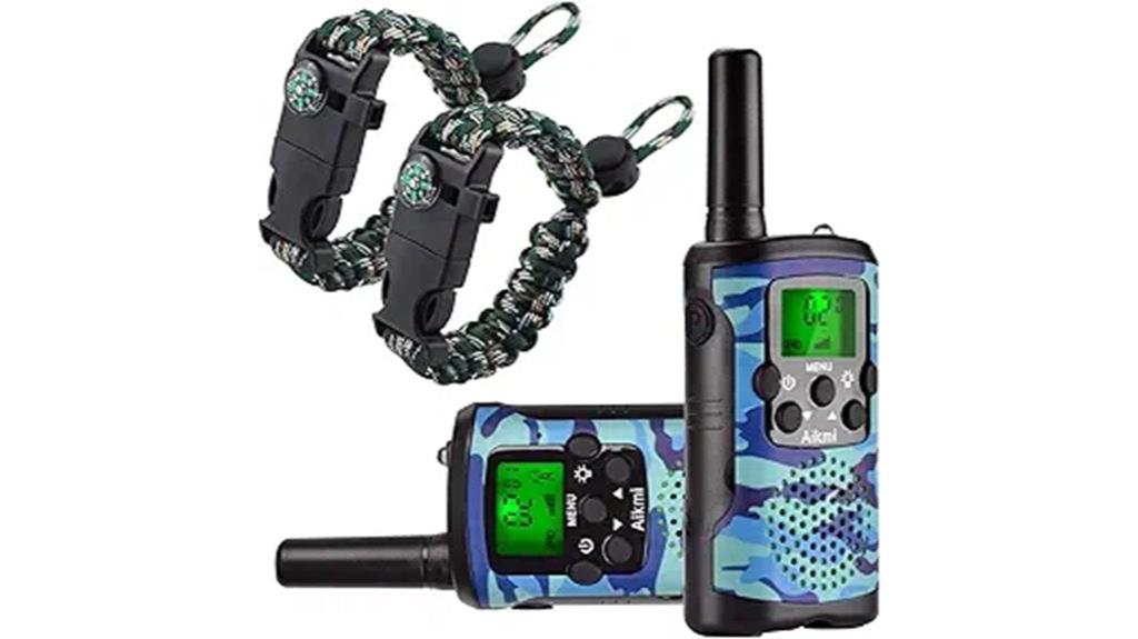 kid friendly long range walkie talkies