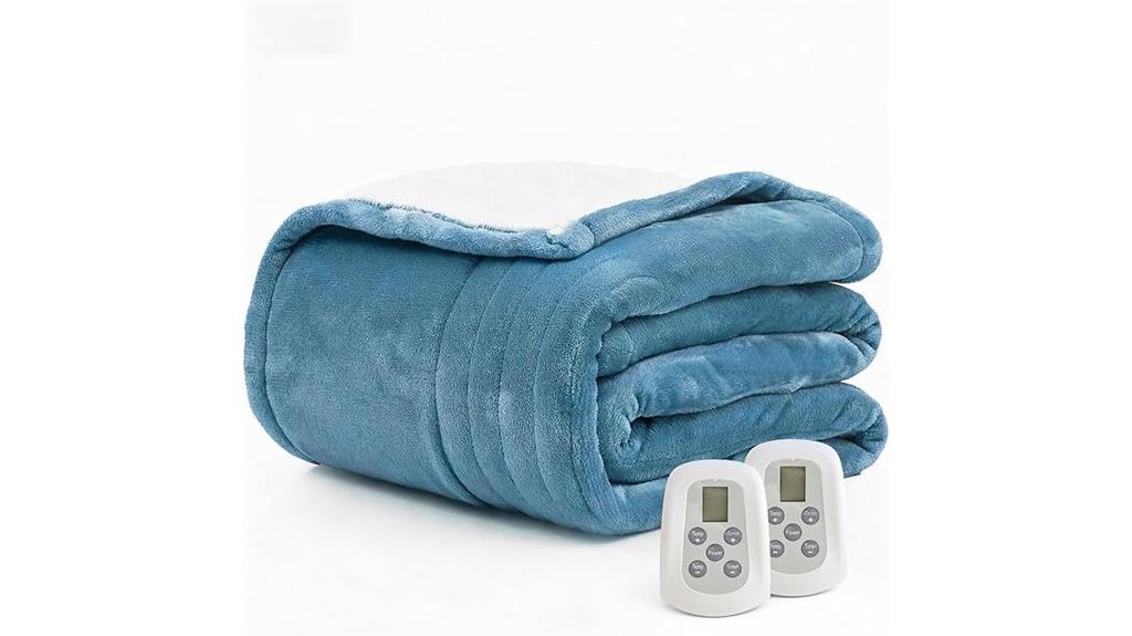 king size dual control electric blanket